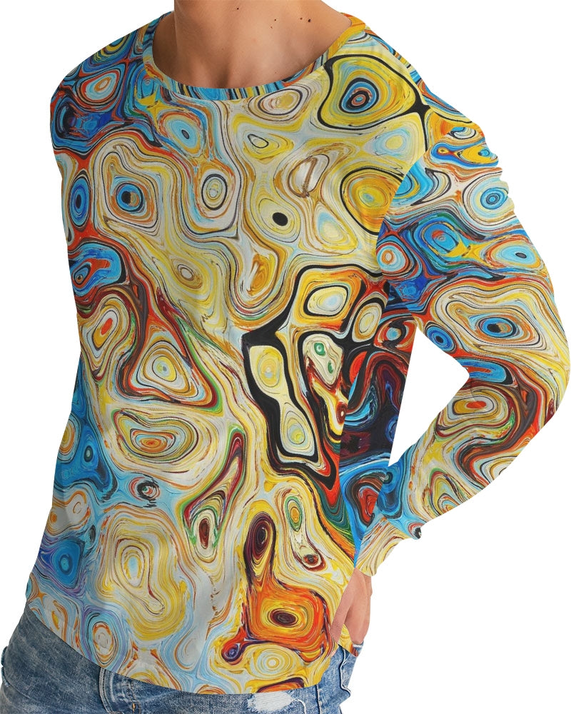 You Like Colors Men's Long Sleeve Tee DromedarShop.com Online Boutique