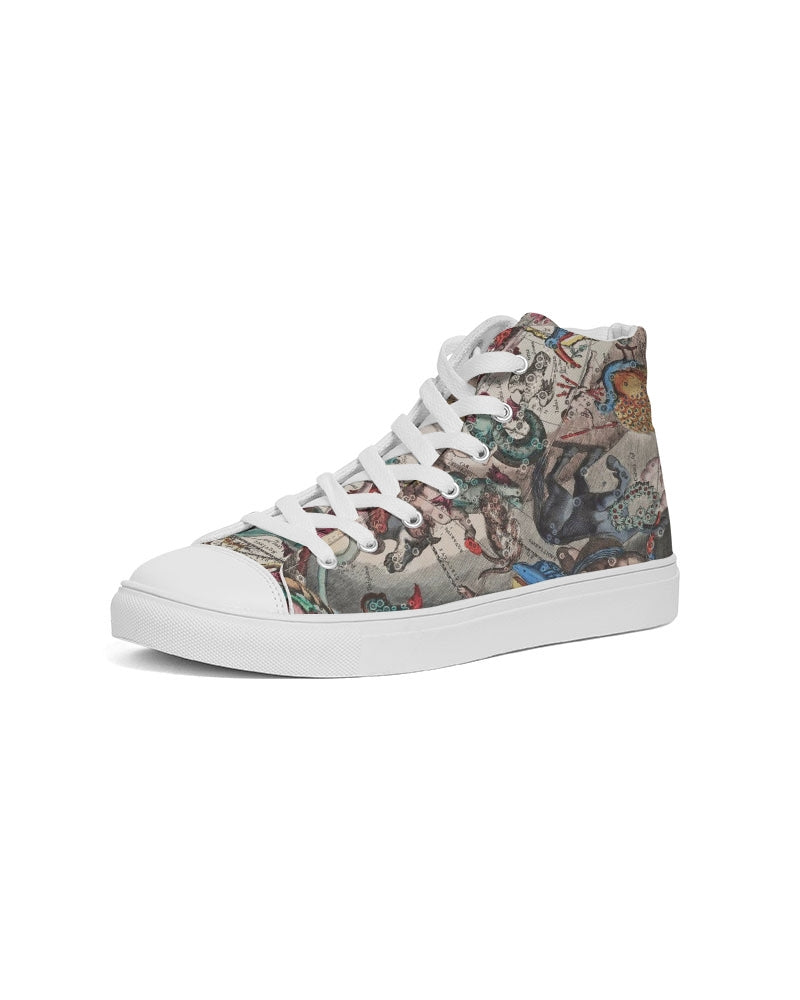 Constellation Story Men's Hightop Canvas Shoe DromedarShop.com Online Boutique