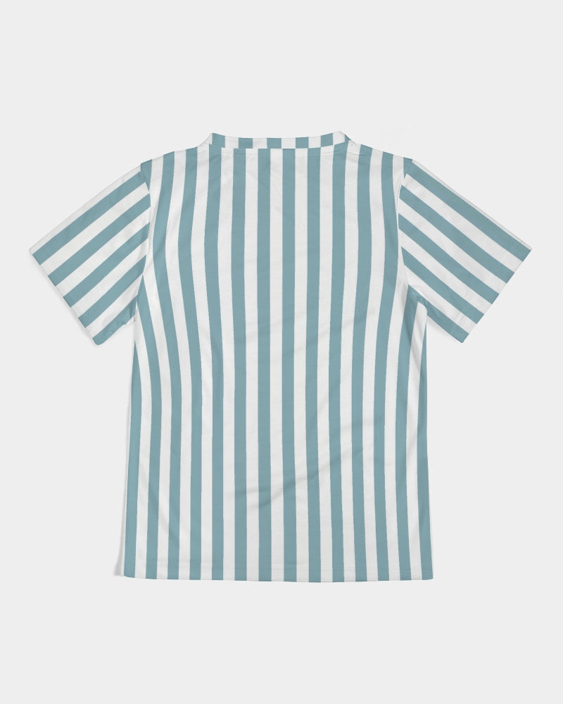 Light Blue Stripes Kids Tee DromedarShop.com Online Boutique