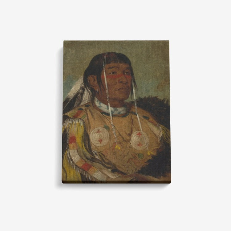 Indian Chief hand painted digital copy Canvas Wall Art DromedarShop.com Online Boutique