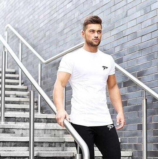 Men Sport Quick Dry Fit Running T-Shirt DromedarShop.com Online Boutique