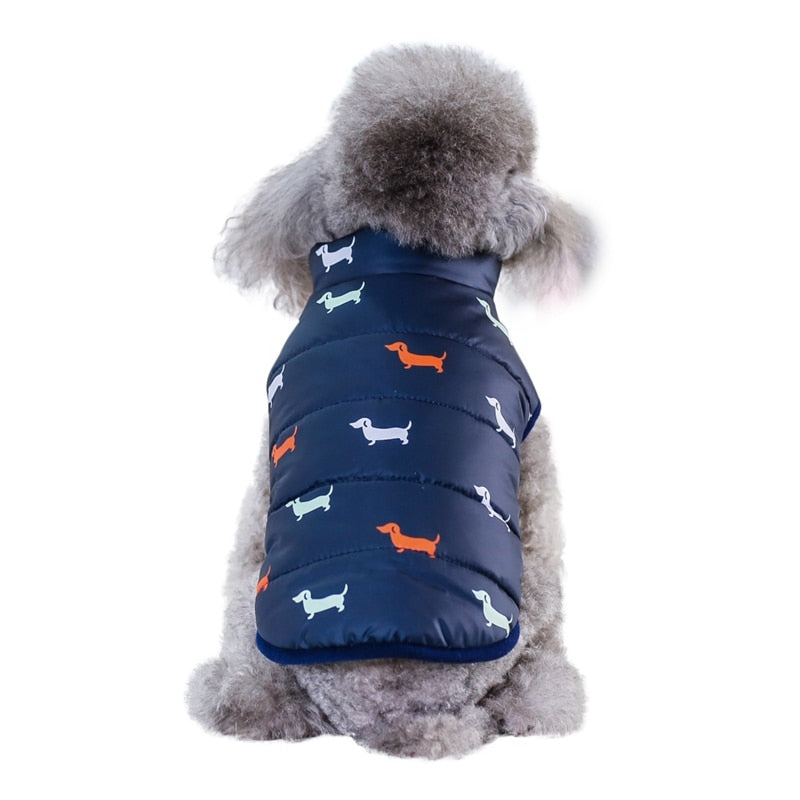 Pet Dog Winter Jacket Vest DromedarShop.com Online Boutique