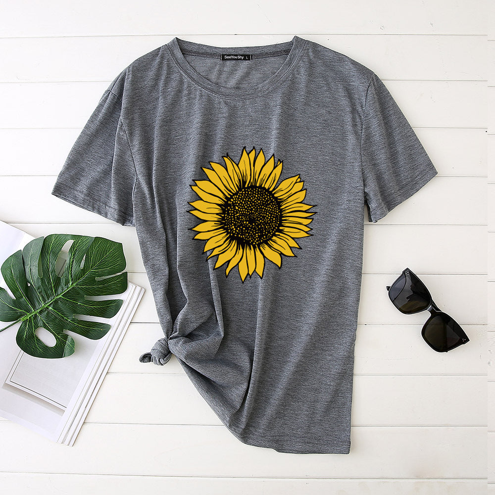 Sunflower Women's T-Shirt - DromedarShop.com Online Boutique