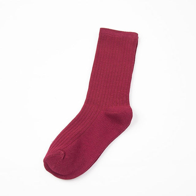 Women Striped Cotton Socks DromedarShop.com Online Boutique