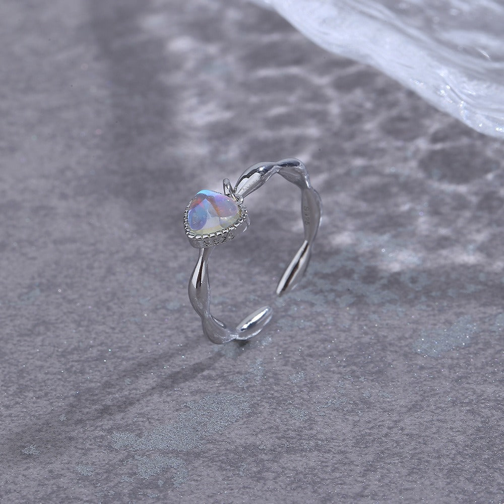 Moonlight Stone Love Ring DromedarShop.com Online Boutique