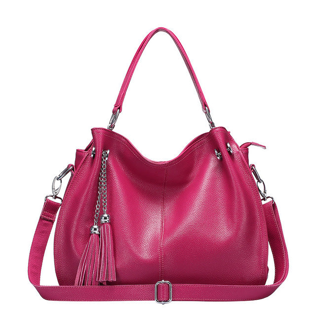 Fashion Women Genuine Leather Handbags DromedarShop.com Online Boutique
