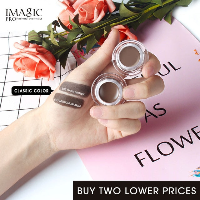 IMAGIC Professional Eyebrow Gel With Brush 6 Colors DromedarShop.com Online Boutique