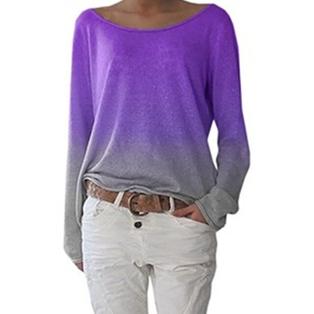 Women Fashion Long Sleeve T-Shirt DromedarShop.com Online Boutique