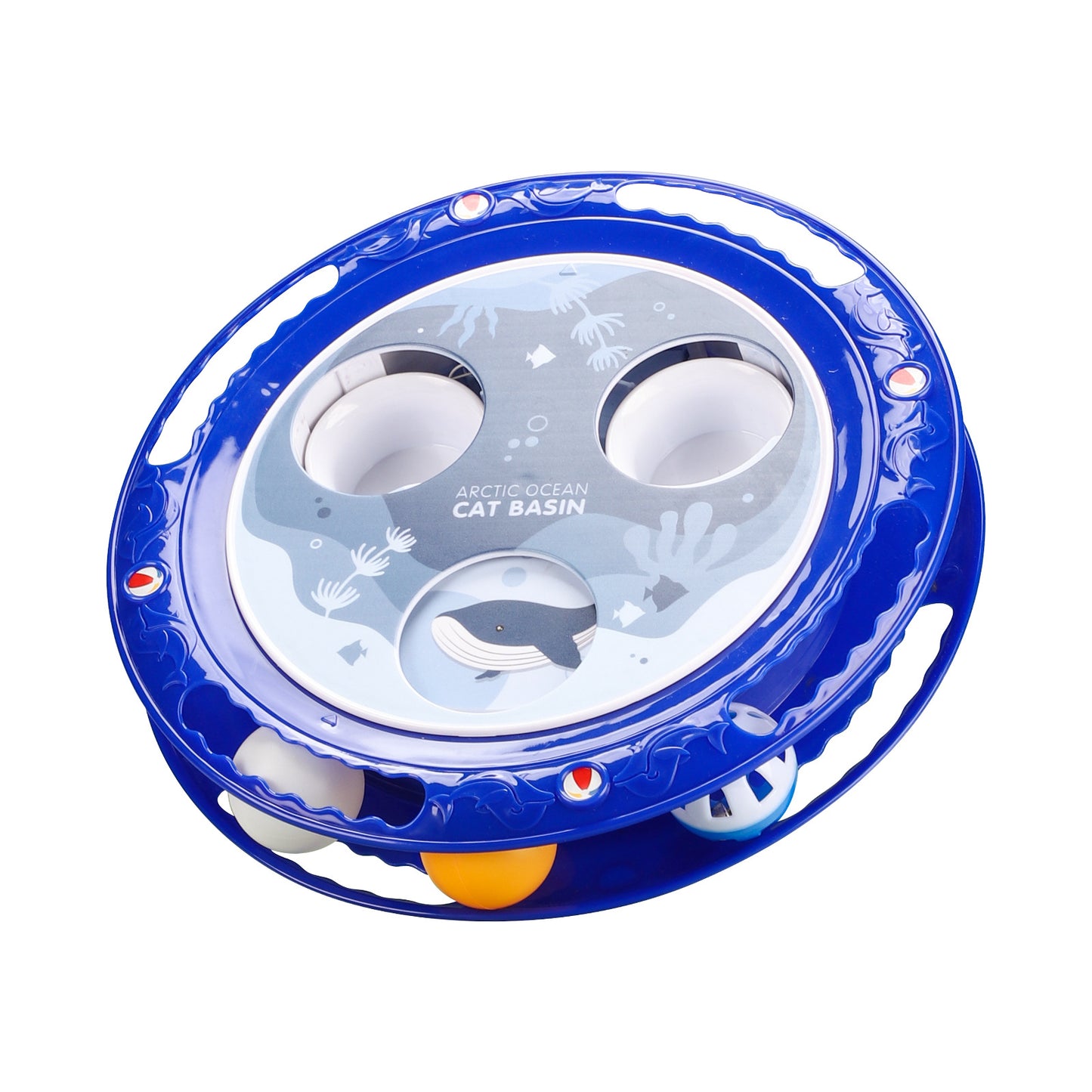 New Interactive Cat-Dog Ball Electric Toy 360 Degree Rotation Non-Slip Turntable Toy DromedarShop.com Online Boutique