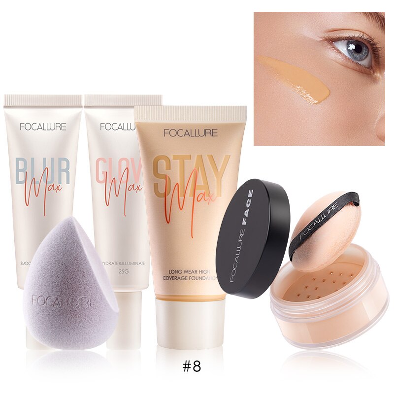 Makeup set Foundation Base Kit 5 Pcs DromedarShop.com Online Boutique