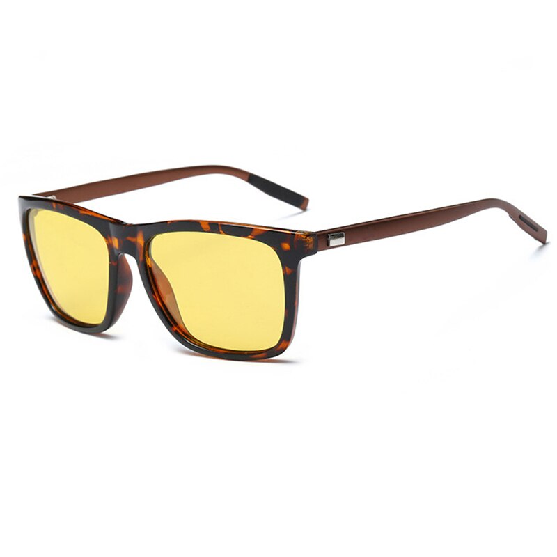 Retro Square Polarized Night Vision Driving Polarized Unisex Sunglasses DromedarShop.com Online Boutique