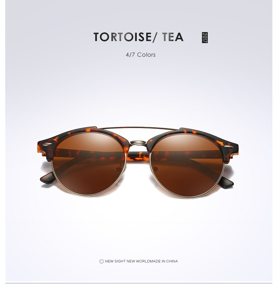 Mirrored Retro Vintage Unisex Polarized UV400 Sunglasses DromedarShop.com Online Boutique