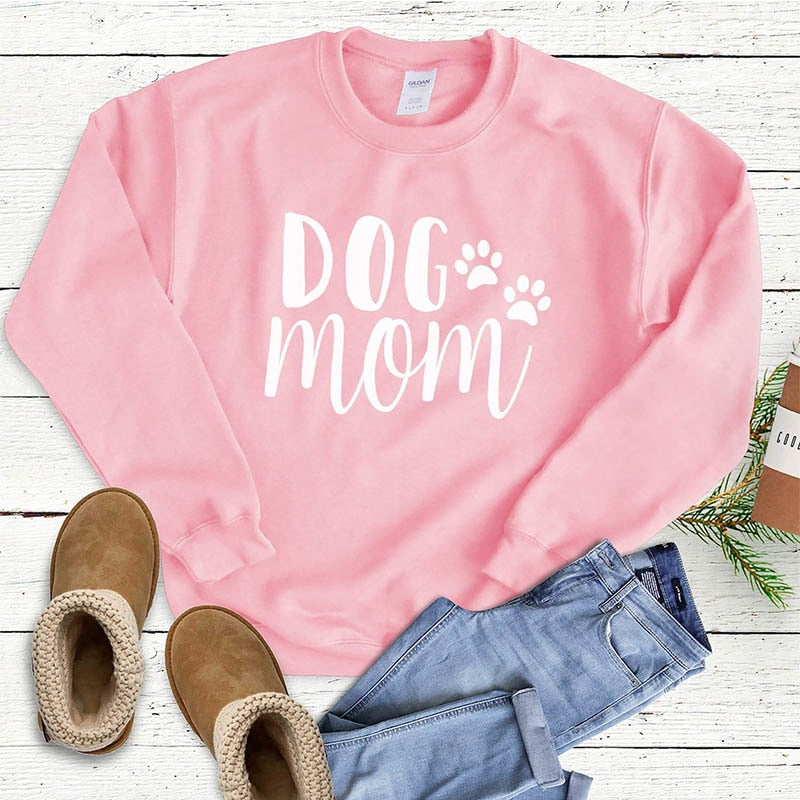Dog Mom Women's Sweatshirt DromedarShop.com Online Boutique