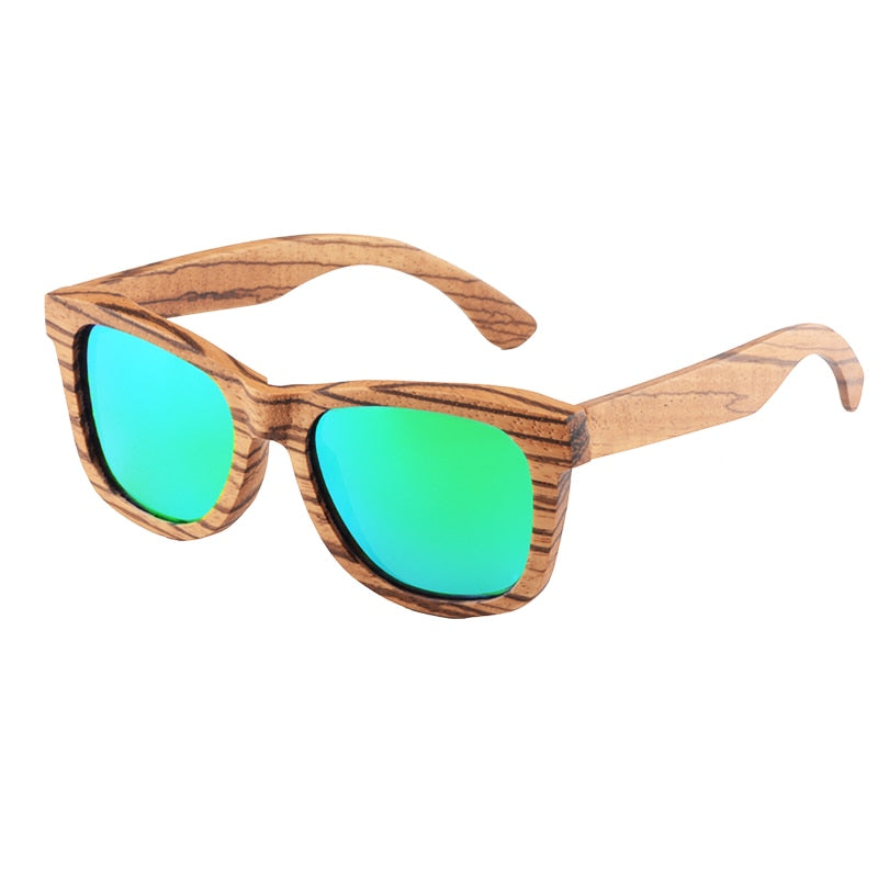 Bamboo Wooden Polarized Unisex Sunglasses mod.VI DromedarShop.com Online Boutique