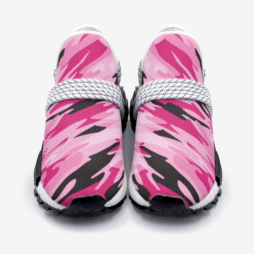 Pink-Black Camouflage Unisex Lightweight Sneaker S-1 Boost DromedarShop.com Online Boutique