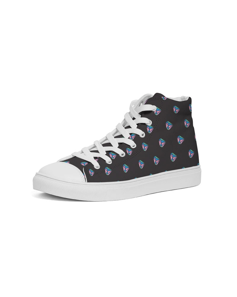 Diamond Men's Hightop Canvas Shoe DromedarShop.com Online Boutique