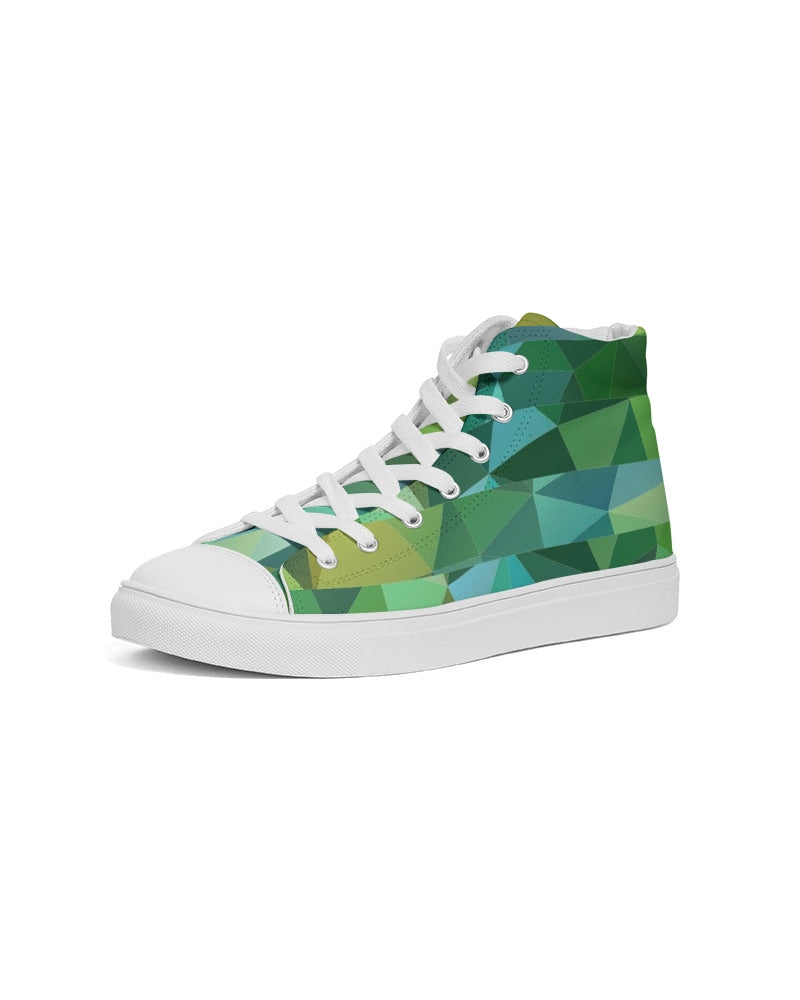 Green Line 101 Women's Hightop Canvas Shoe DromedarShop.com Online Boutique