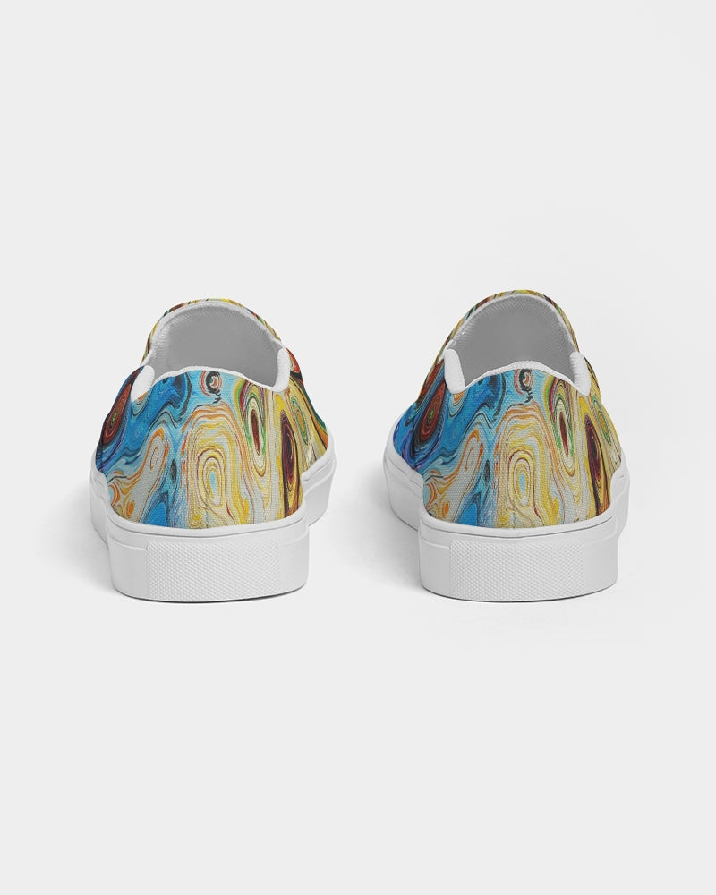 You Like Colors Women's Slip-On Canvas Shoe DromedarShop.com Online Boutique