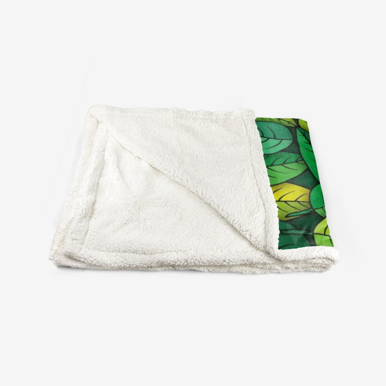 Lemon Tree Double-Sided Super Soft Plush Blanket DromedarShop.com Online Boutique