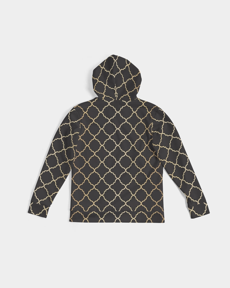 The Miracle of the East Gold Black Arabic pattern Men's Hoodie DromedarShop.com Online Boutique