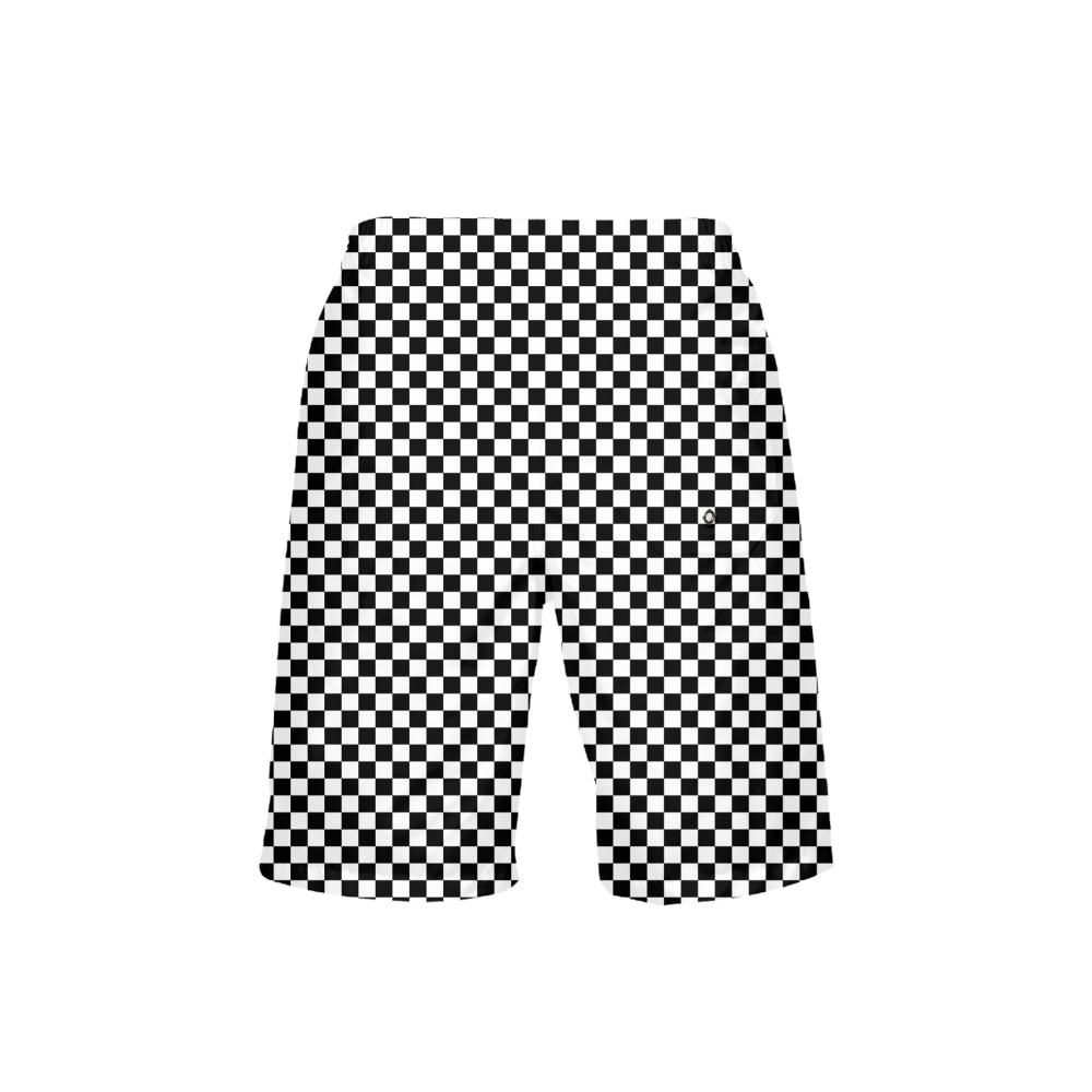 Checkerboard Boy's Swim Trunk DromedarShop.com Online Boutique