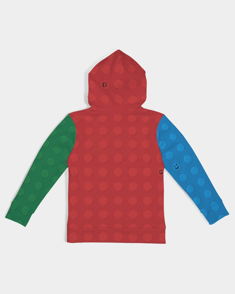 Red Happy Dots Kids Hoodie DromedarShop.com Online Boutique