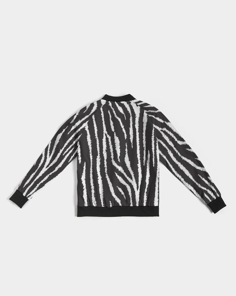 Zebra Women's Bomber Jacket DromedarShop.com Online Boutique