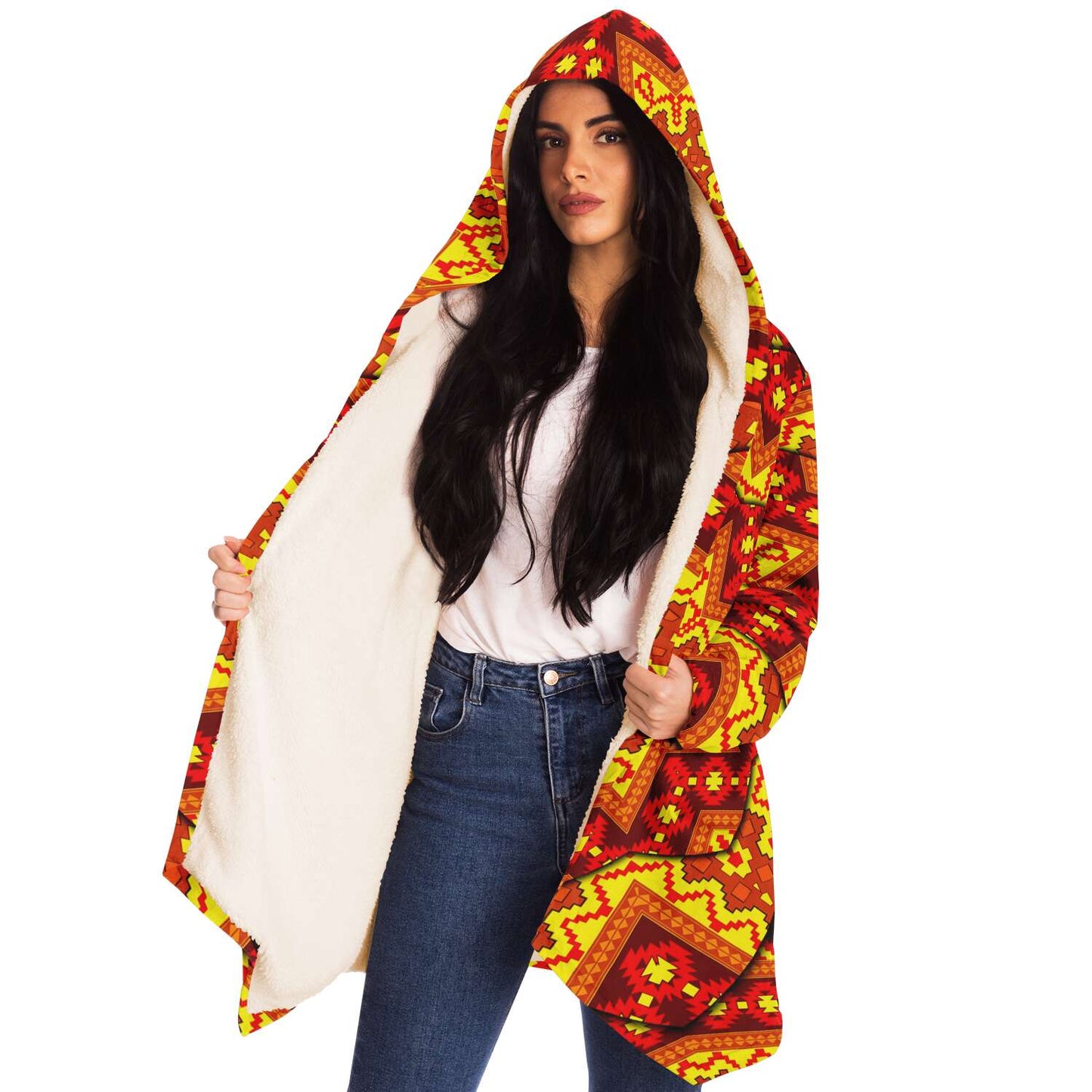 Kaleidoscope Microfleece Cloak DromedarShop.com Online Boutique