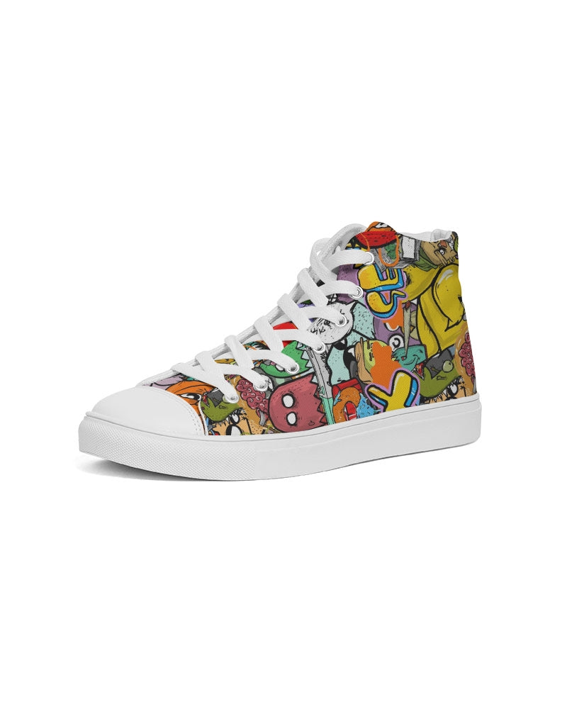 Crowded Street Men's Hightop Canvas Shoe DromedarShop.com Online Boutique