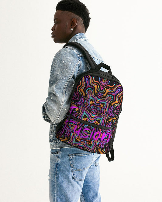 Dromedar-Fits Psychedelic Fusion 3 Small Canvas Backpack