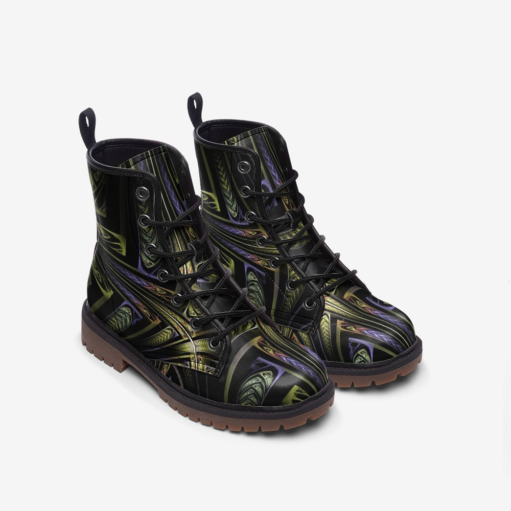 Stars Casual Leather Lightweight Boots - DromedarShop.com Online Boutique