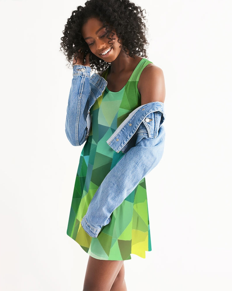 Green Line 101 Women's Racerback Dress DromedarShop.com Online Boutique