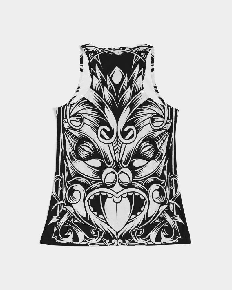 Maori Mask Collection Women's Tank DromedarShop.com Online Boutique