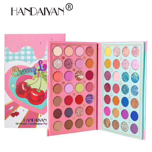 HANDAIYAN 56 Color Makeup Eyeshadow Palette Stage Makeup