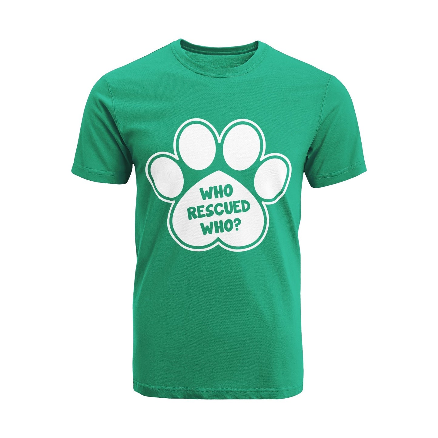 Unisex Short Sleeve Crew Neck Cotton Jersey T-Shirt DOG 46