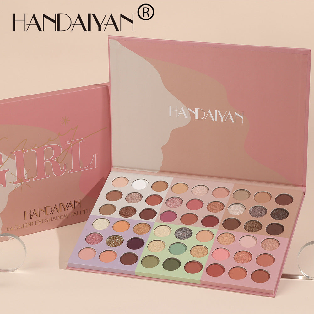 HANDAIYAN 54 Color Eyeshadow Palette