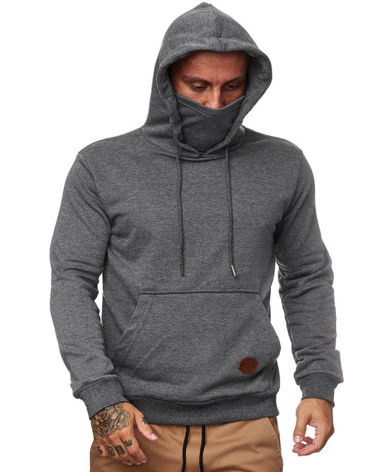 Men's Sweater Hooded Long Sleeved T-Shirt - DromedarShop.com Online Boutique