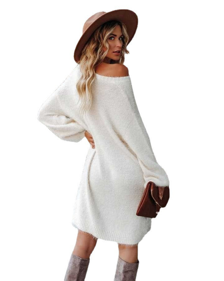 Women's Sweater Dress - DromedarShop.com Online Boutique
