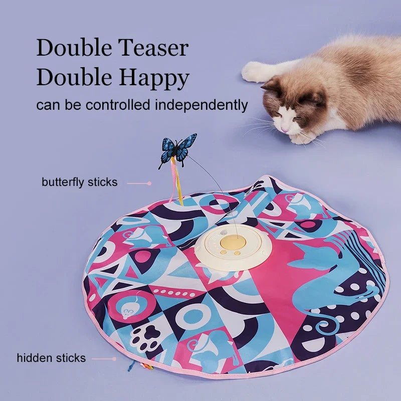 Fluttering Butterfly Interactive Cat Toys