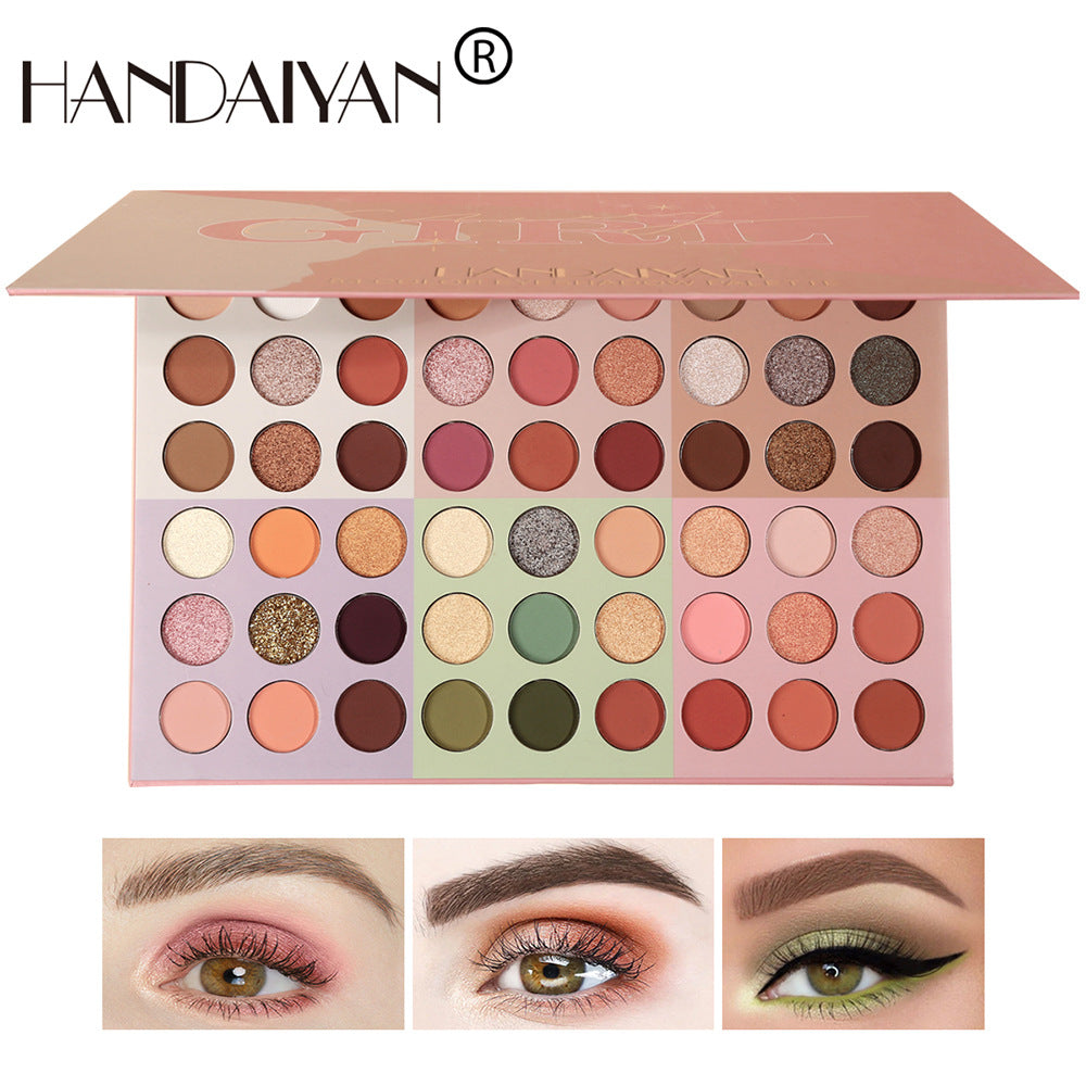 HANDAIYAN 54 Color Eyeshadow Palette