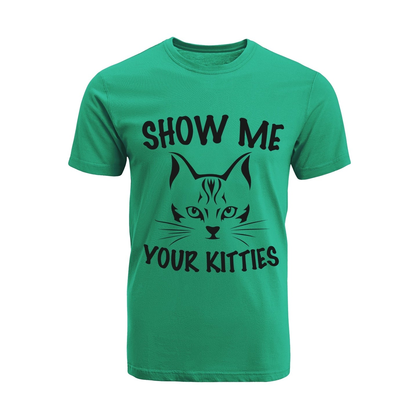 Unisex Short Sleeve Crew Neck Cotton Jersey T-Shirt CAT 17 - Tara-Outfits.com