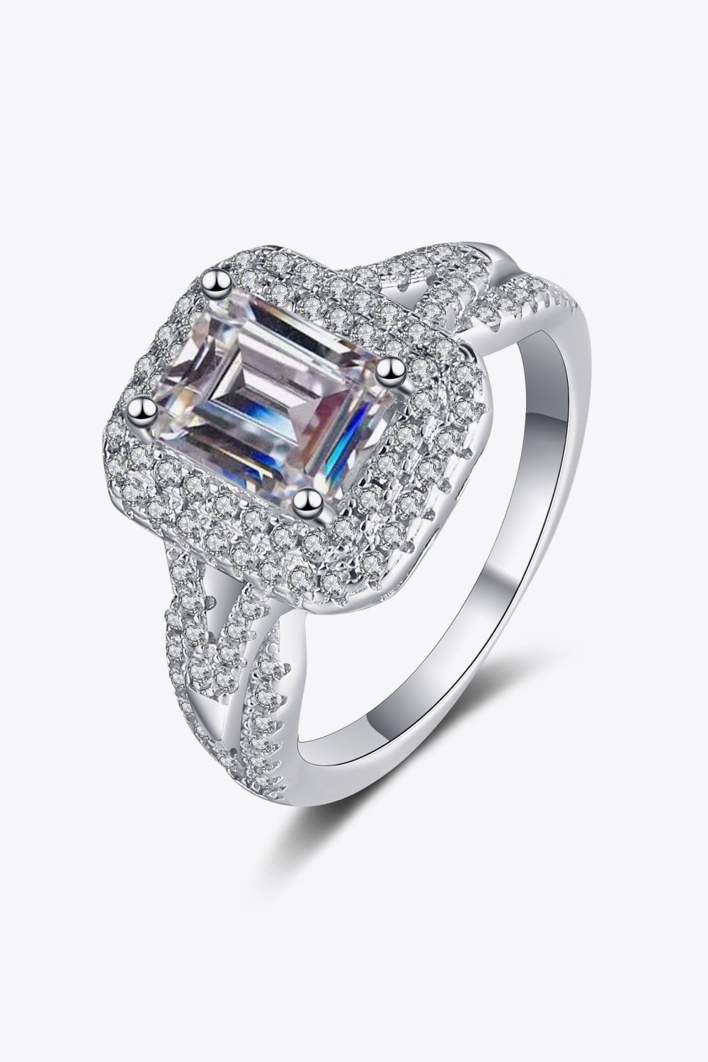 Can't Stop Your Shine 2 Carat Moissanite Ring - DromedarShop.com Online Boutique