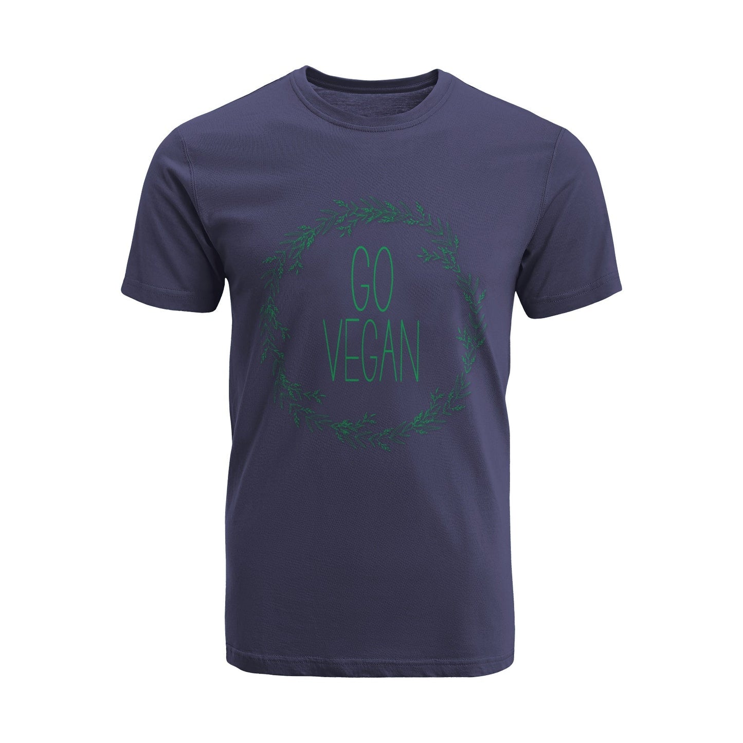 Unisex Short Sleeve Crew Neck Cotton Jersey T-Shirt VEGAN 16
