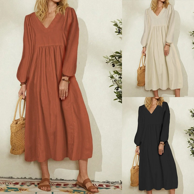 Women's Long Sleeve Dress - DromedarShop.com Online Boutique