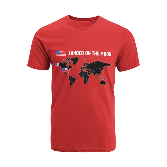 Unisex Short Sleeve Crew Neck Cotton Jersey T-Shirt USA 39