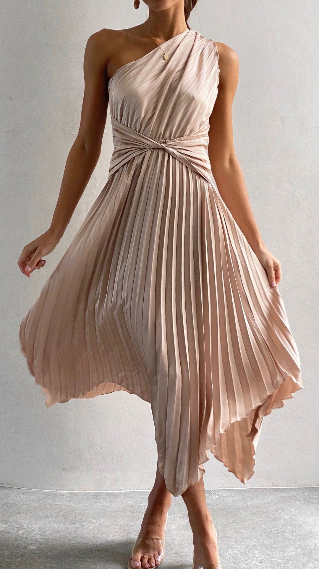 Summer Women's Solid Party Dress - DromedarShop.com Online Boutique