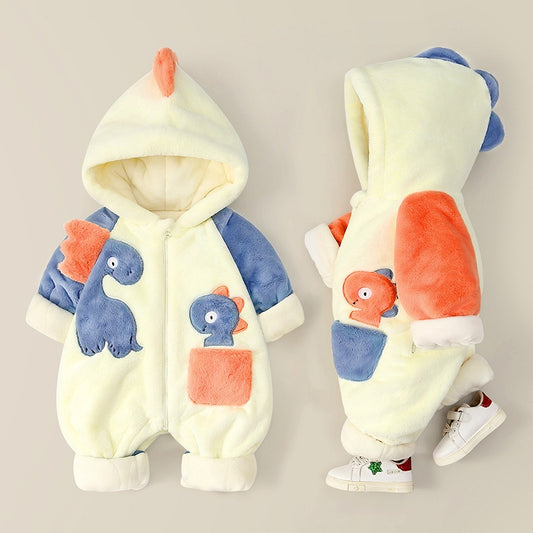 Baby One-Piece Plush Winter Clothes - DromedarShop.com Online Boutique