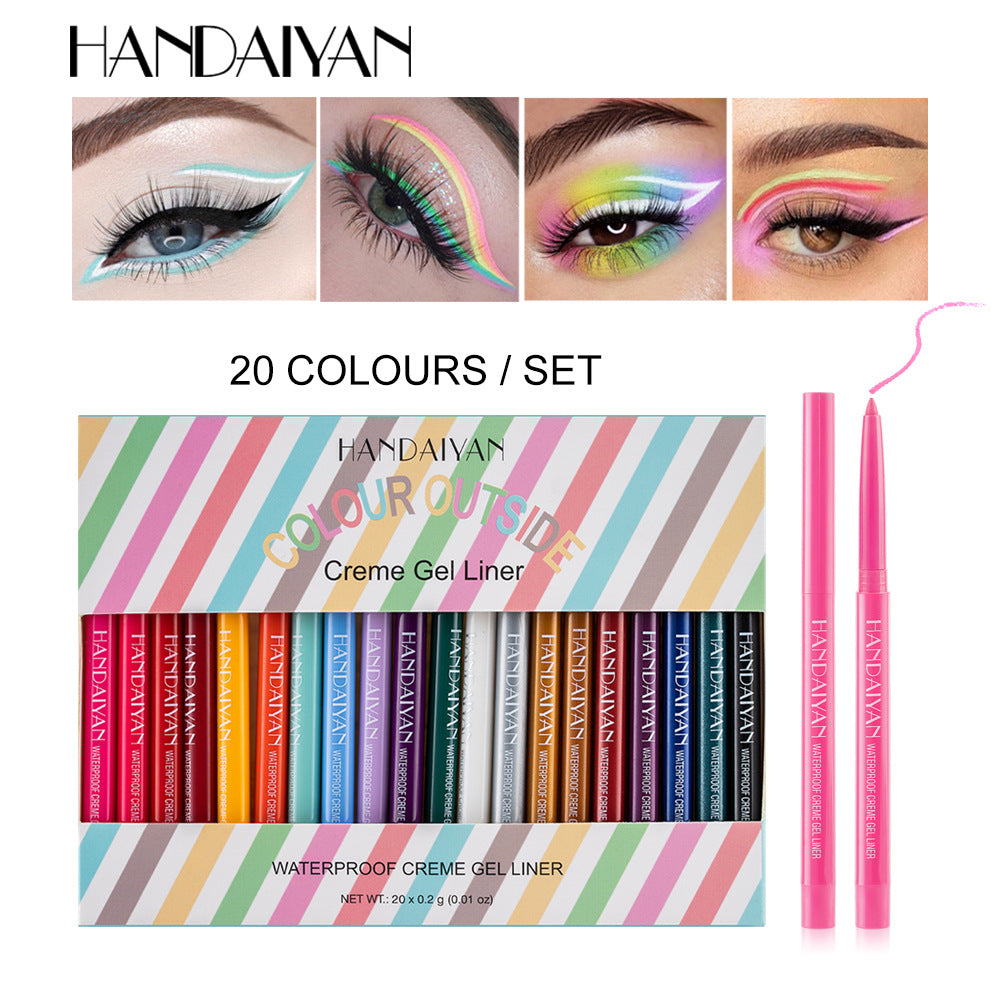 HANDAIYAN Eyeliner Gel Pen Quick-Drying Waterproof