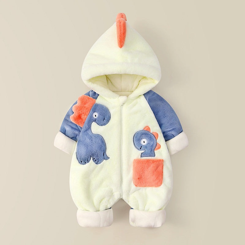 Baby One-Piece Plush Winter Clothes - DromedarShop.com Online Boutique