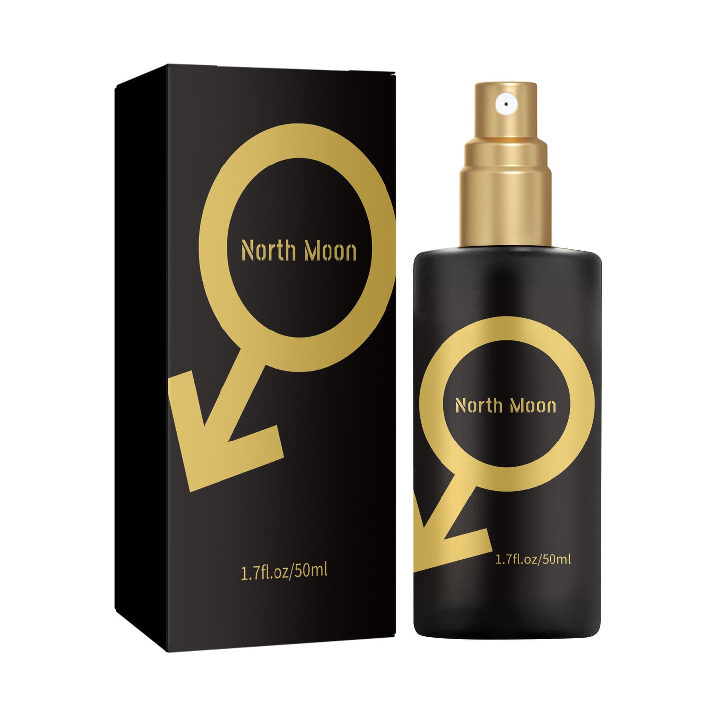North Moon Eau de Parfum Pheromone – Fresh Citrus & Bergamot Mist for Lasting Charm